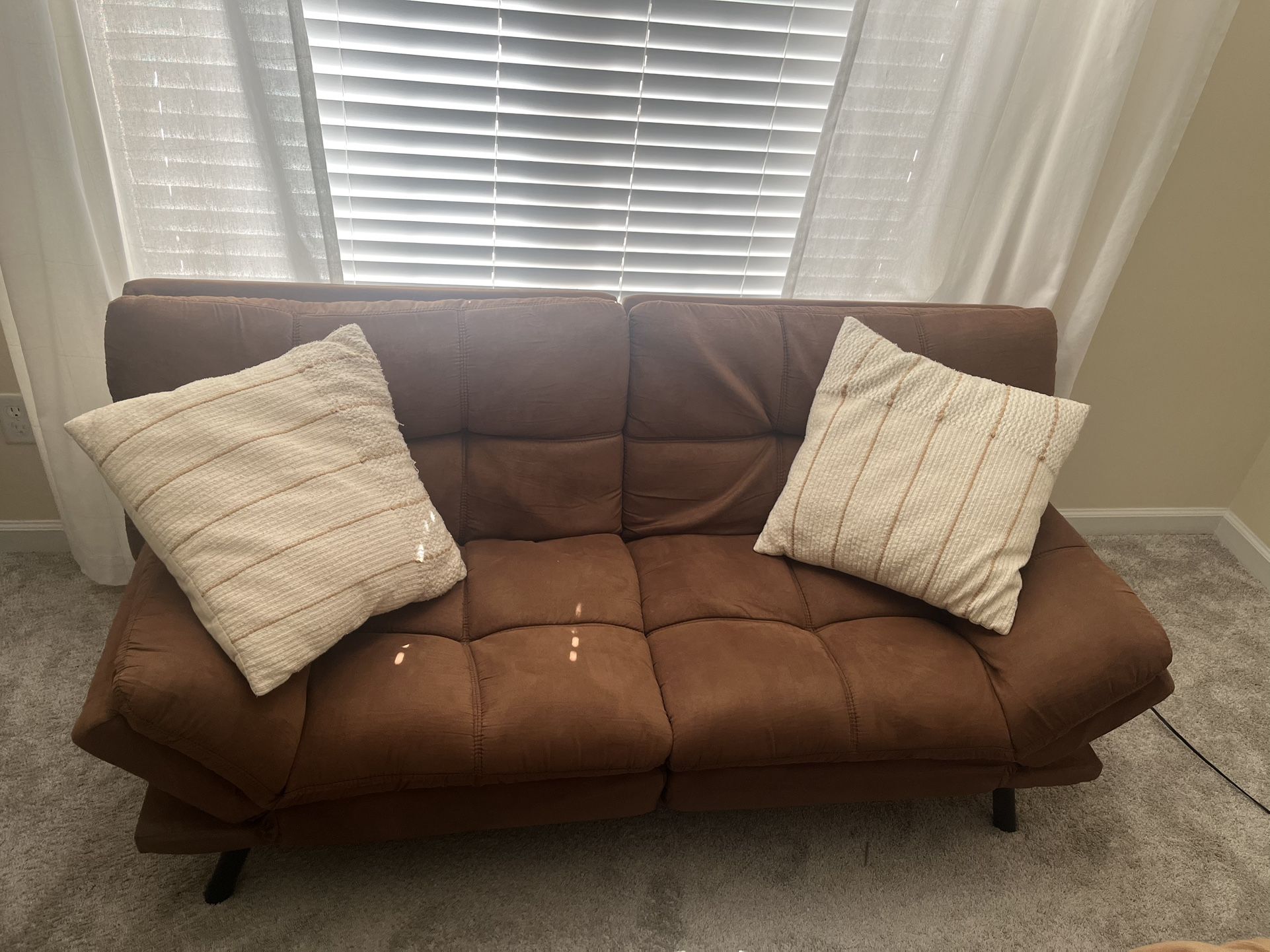 Brown Futon