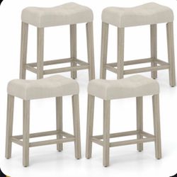 Costway gray counter stools