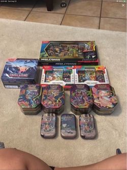 SEALED Pokémon TCG Collection Lot Tins and Boxes