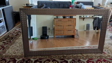 Large Hanging Mirror 55" x 31" (140cm x 80cm)
