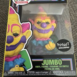 Funko Pop! Killer Klowns from Outer Space: Jumbo  #931 Blacklight Horror