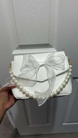White purse