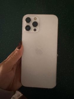 White/Silver iPhone 12 Pro Max