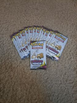 Pokémon Unified Minds 3 Card Booster Packs