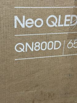 SAMSUNG 65-Inch Class Neo QLED 8K QN800D Series Mini LED Quantum HDR Smart TV with Ultra Slim Design, Dolby Atmos, Object Tracking Sound+, Q-Symphony 