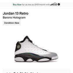 Barons Hologram Retro 13 2014