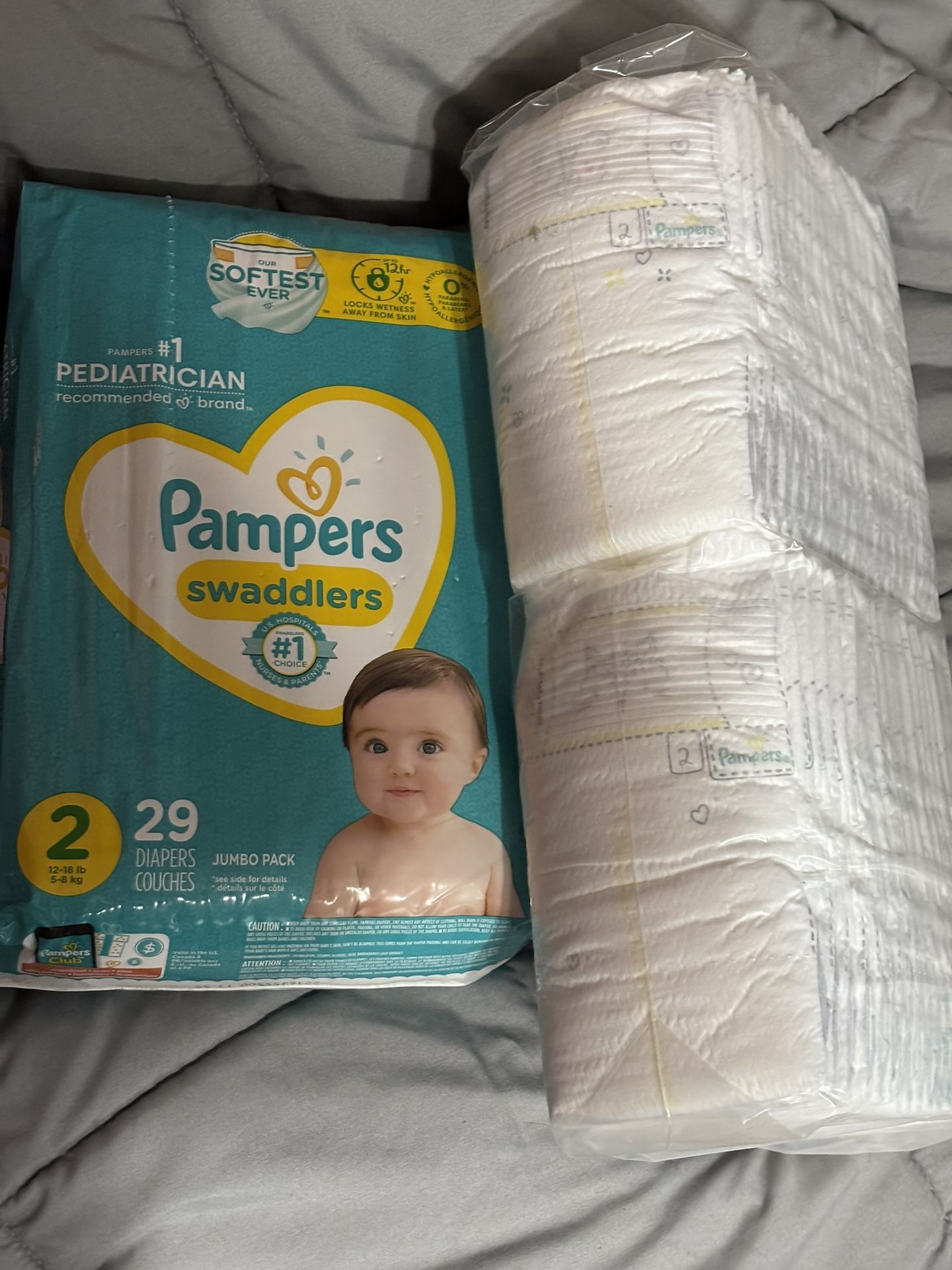 Brand New Pampers Size2