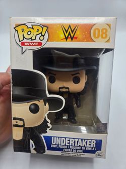 Funko POP! WWE Undertaker #8 Vinyl Figure NOT MINT