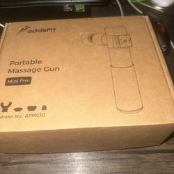 addsfits Portable Massage Gun - Mini Pro (comes With Everything On Box)