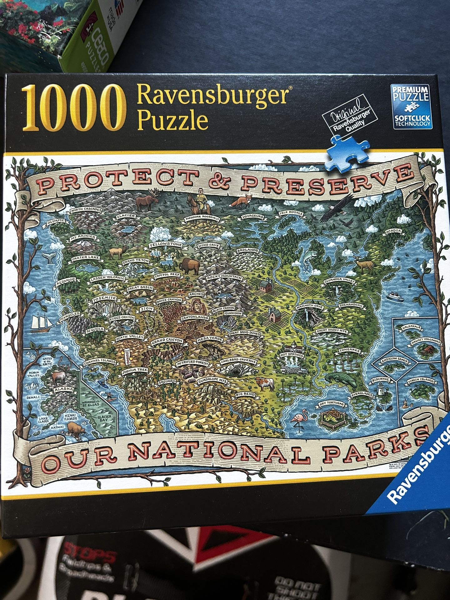 3 1000 Piece Puzzles
