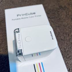 ✨ Brand New Princube Mobile Color Printer – Portable, Wireless, Compact