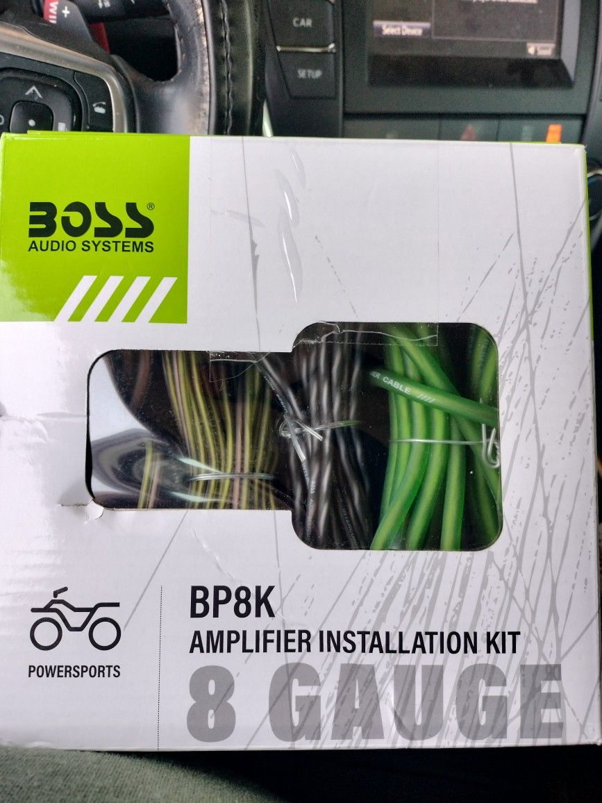 New 8 Gauge Amp Wire Kit