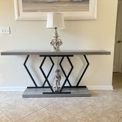 70” Long Entryway Table