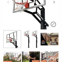 Goarilla Basketball Inground Pole And Hoop