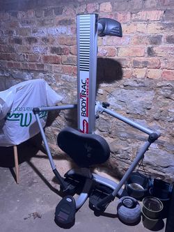 Portable rowing machine