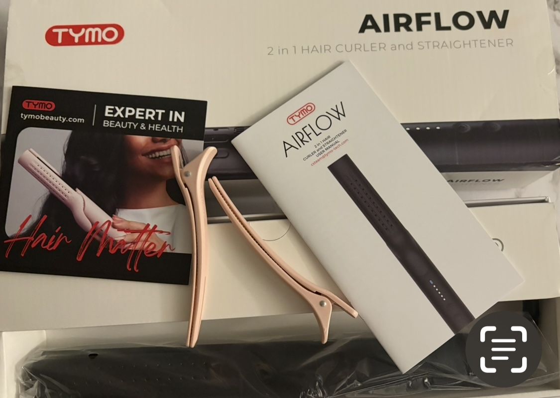 TYMO 2-IN-1 Flat Iron Curler & Straightner