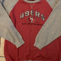 Majestic SF 49ers Men’s Pullover Sweatshirt Size 3XL