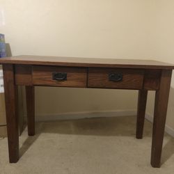 Wood Table Or Desk