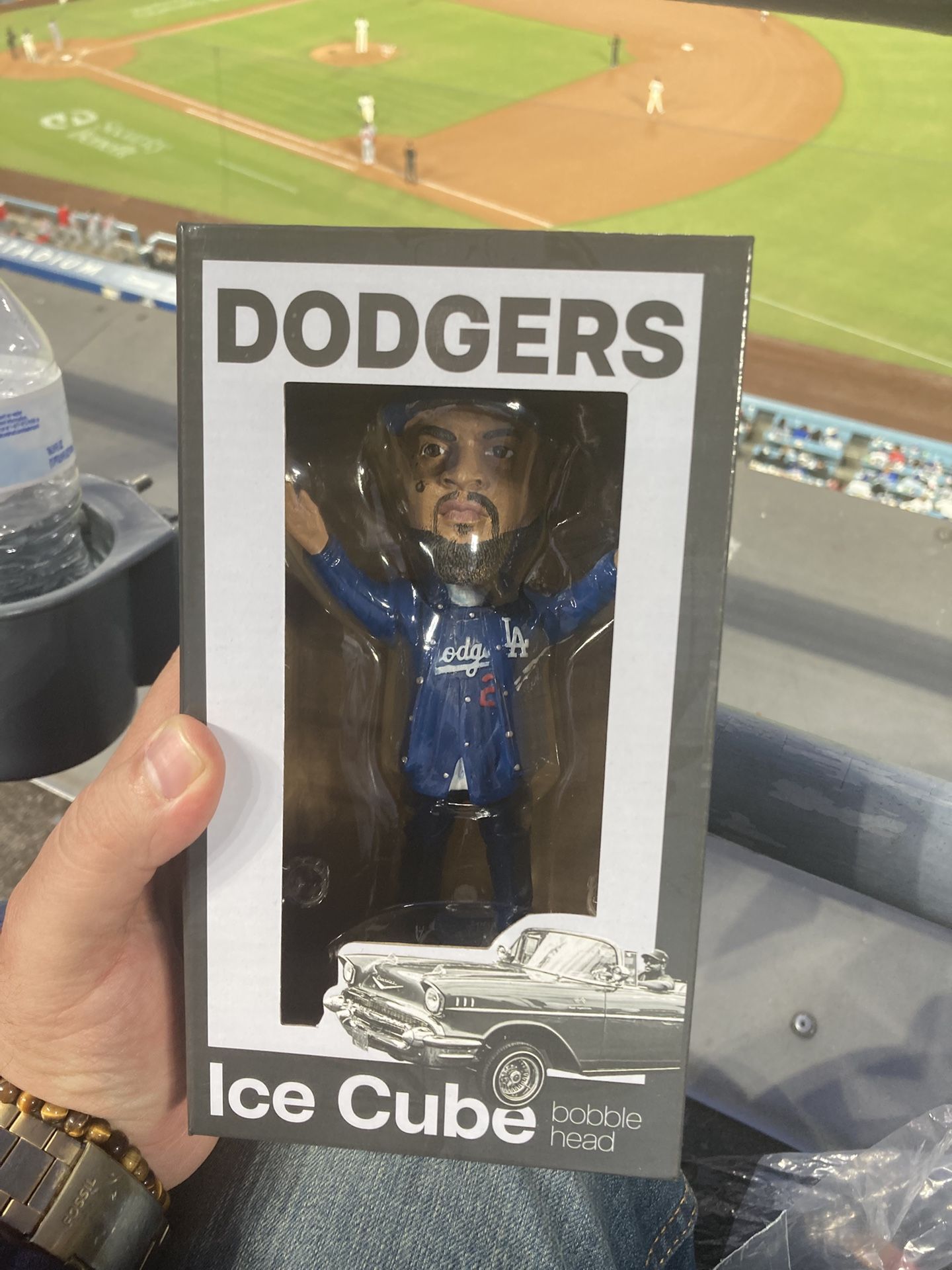 Dodgers Ice Cube Bobblehead