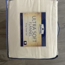 Flannel King Size Sheet Set
