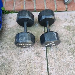25lb Dumbells....