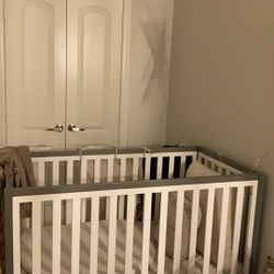 Crib And Changing Table Set Available 