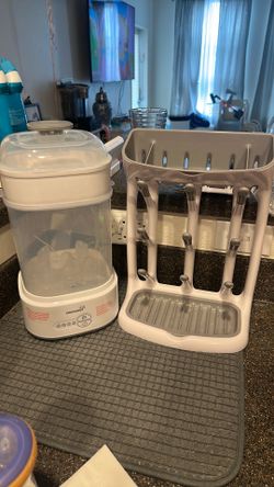 Baby Bottle Sterilizer and Dryer and Drying Rack