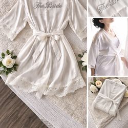 Bride Wedding Robe