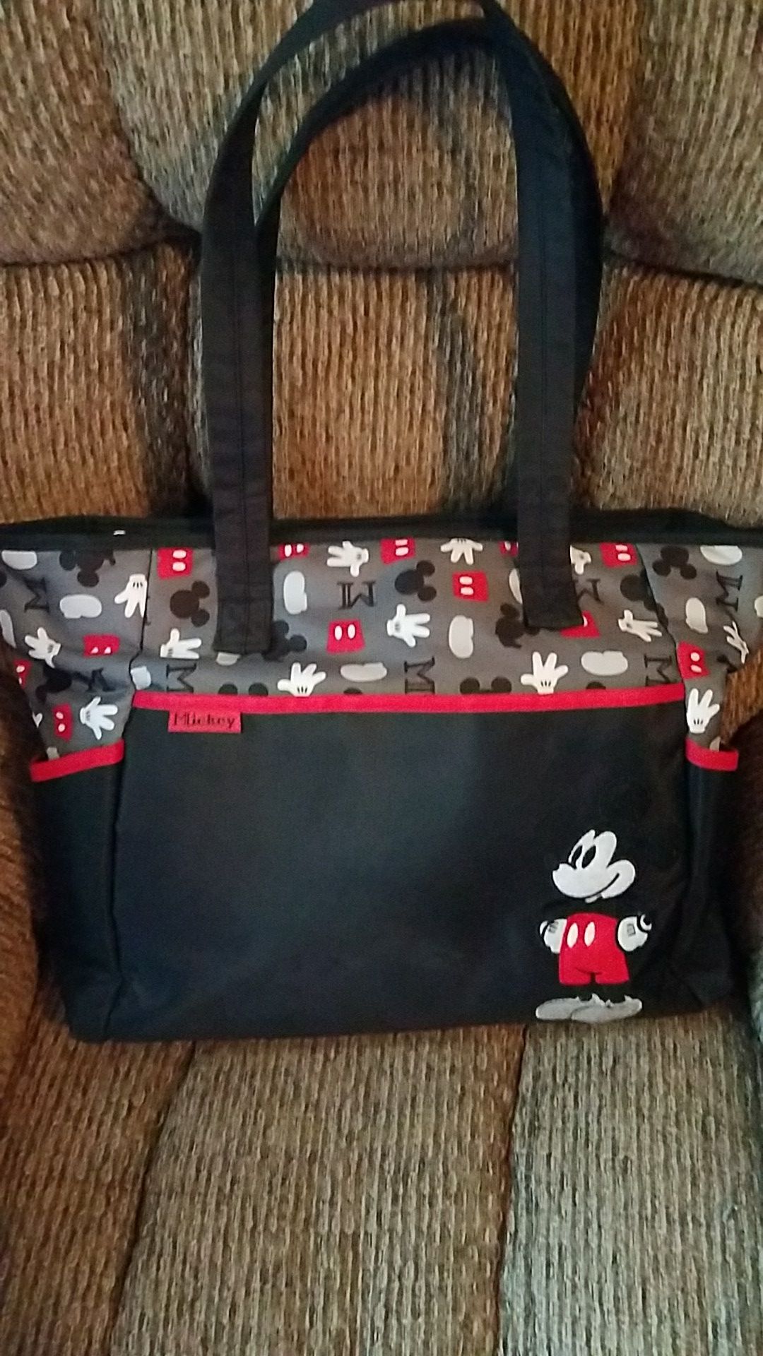 Mickey diaper bag