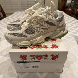 New Balance 9060 Bricks & Wood USED Size 10