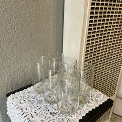 Princess House Vasos Para Agua De Heritage. Set De 6.