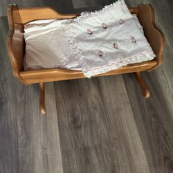 Doll Cradle In Need Of Some TLC
