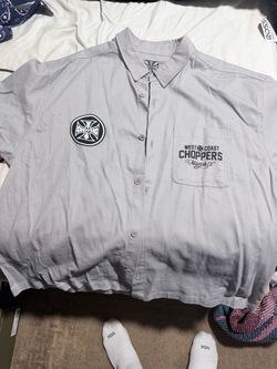 Vintage west coast choppers workers button up size L