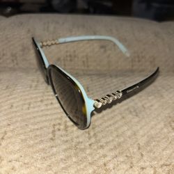 TIFFANY & CO Sunglasses Havana Blue/Brown Gradient 55 mm 81343B