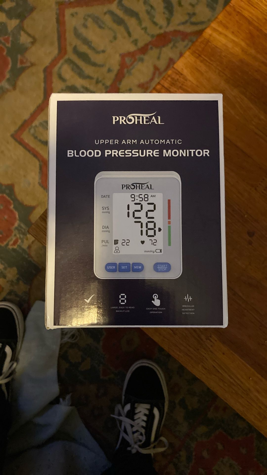 New In box Blood pressure Monitor 