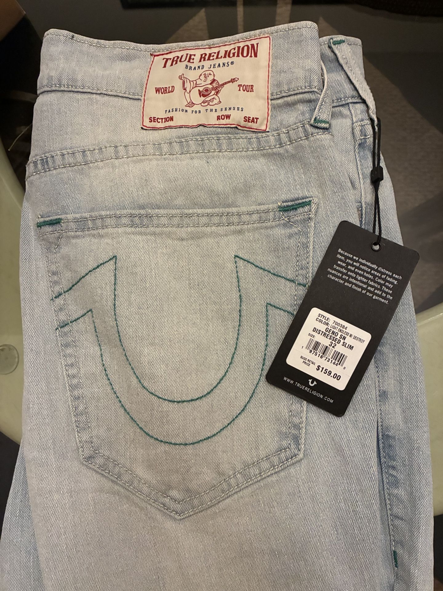 True Religion Jeans For Sale Size 32 100$