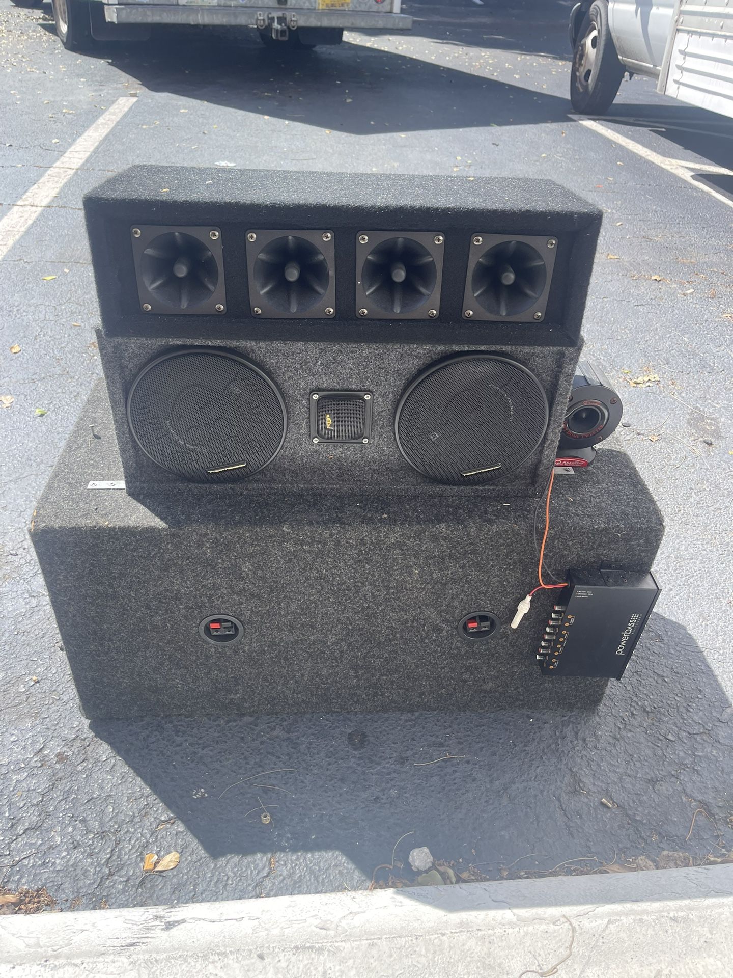 Car Subwoofer Box Sound System