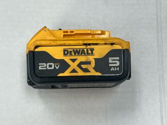 DeWalt 20V MAX XR 5.0Ah Battery – Tested & Works Great