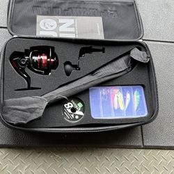 Ghosthorn Fishing Rod&Reel Combo Telescopic Pole Kit 