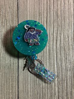 Maui Moana Glitter Retractable Badge Reel