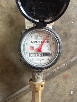 3/4” Neptune water meter