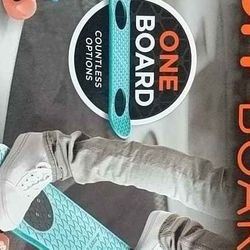 Morf Board Skate Board and Scooter Combo Brand New in Box