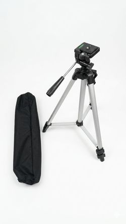 Camera iPhone Tripod Stand With 3-Way Head Phone Tripod Lightweight