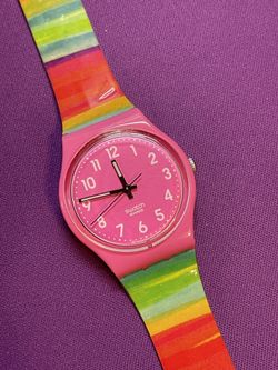 Pink Women’s Swatch Watch (2007) GP128