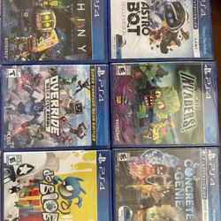 New Sealed PS4 Games