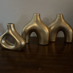 3 Decort Glass  Jar  Perfect Condition 