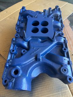 351 Windsor ford original cast iron intake manifold