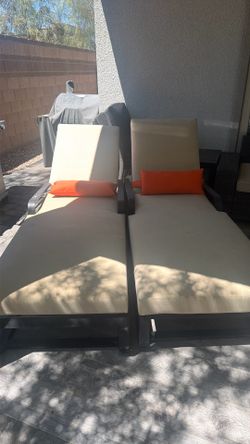 Tanning chairs