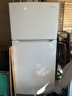 Frigidaire Top-Freezer Refrigerator – White, 64”H x 30”W x 28”D