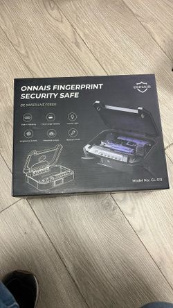 Brand New Fingerprint Security Safe Box 